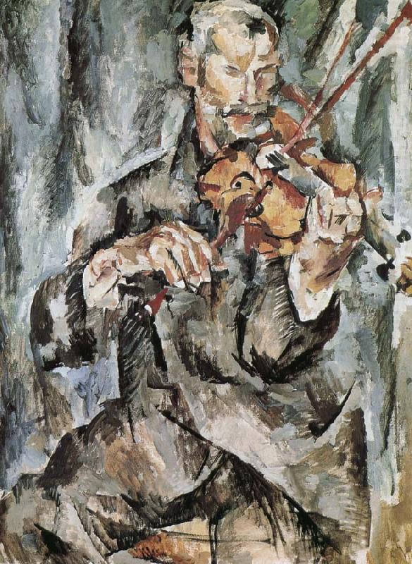 Violinist, unknow artist